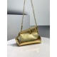 Fendi First Small Gold laminated leather bag   Height: 18 cm Depth: 9.5 cm Width: 26 cm