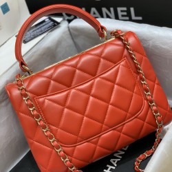 Chanel Trendy CC new version size 25x17x12cm,