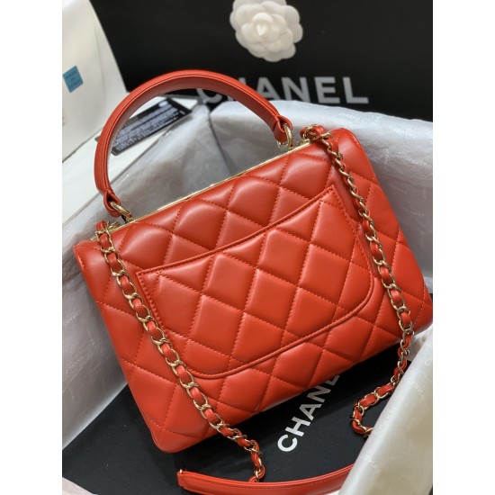 Chanel Trendy CC new version size 25x17x12cm,