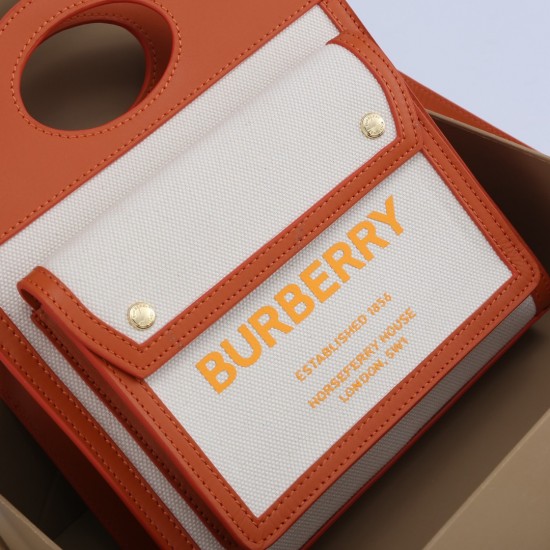 Burberrys small poker bag inspired Tot bag size: 23 x 6 x 26.5cm