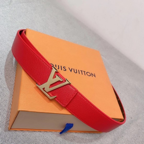 Louis vuitton Width 3.0cm Double -sided available