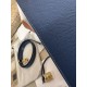 Hermès Top Replica Kelly 25 EPSOM 7U Navy Blue Gold Buckle