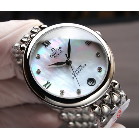 Omega DewDrop coaxial watch