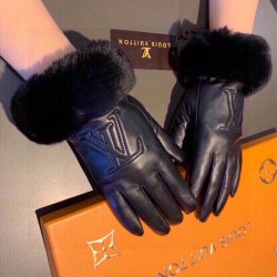 Louis Vuitton Mobile Touch Screen Sheepskin Gloves