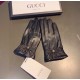 Gucci New Sheepskin Gloves Imported Sheepskin Cashmere Lining
