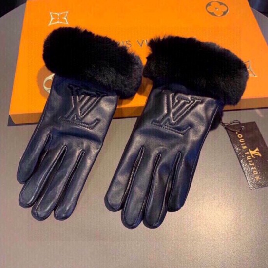 Louis Vuitton Mobile Touch Screen Sheepskin Gloves