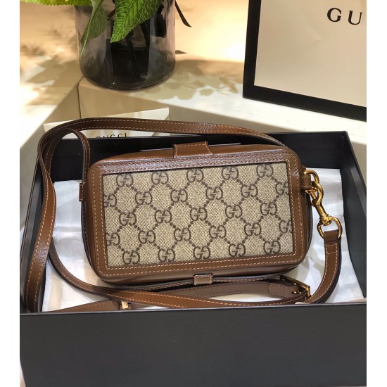 Gucci Top Replica Box Bag Size: 18*10.5*6.5cm 614368