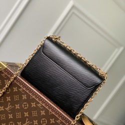 LV Twist Handbag size 23 x 17 x 9.5 cm m59218 black