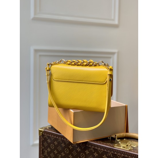 LV Twist PM Middle number handbag M59896 Size: 23 x 17 x 9.5 cm