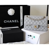 CHANEL FLAP BAG CAVIAR LEATHER SIZE:23CM