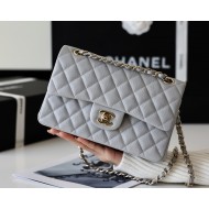 CHANEL FLAP BAG CAVIAR LEATHER SIZE:23CM