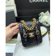 CHANEL MINI FLAP BAG  AS2695  Size: 17x14x7CM  