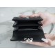 CHANEL enamel buckle handheld mini coin purse Size: 9.5*13*6CM