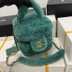 CHANEL BUCKET wool handbag / crossbody bag size: 27*17*17CM