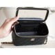 CHANEL Cosmetic Bag Box Bag Size: 9.5x17x8CM