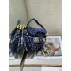 Dior Saddle BAG Size: 25.5 x 20 x 6.5cm