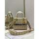 Dior MEDIUM LADY D-LITE BAG Size: 24 x 20 x 11 cm