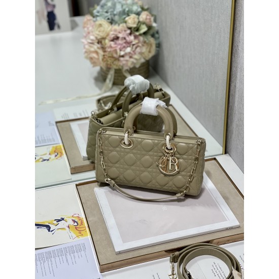 Dior LADY D-JOY BAG Size:26 x 13.5 x 5 cm