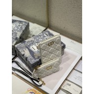 Dior DIOR CARO MULTIFUNCTIONAL POUCH Size: 18.5 x 12 cm