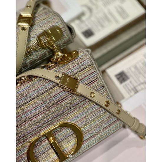 Dior SMALL DIOR CARO BAG Size: 20 x 12 x 7 cm