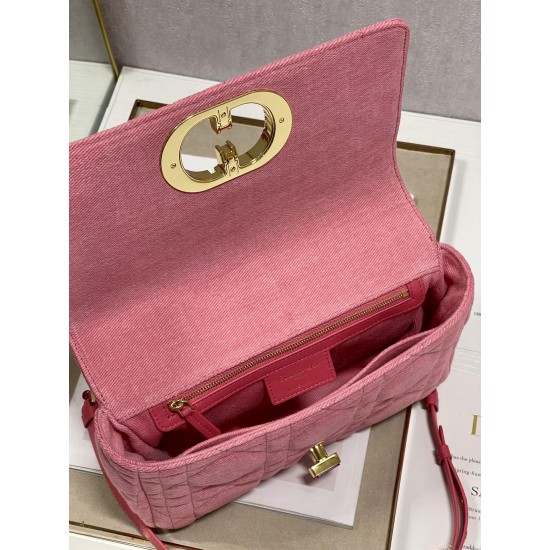 Dior MEDIUM DIOR CARO BAG Size: 25.5 x 15.5 x 8 cm