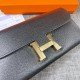 Hermes Constance palm print gold buckle Size:22*11cm