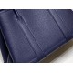 Hermes Garden Party 30cm Deep Blue Motorcycle Stitching