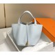 Hermes Picotin  22cm Imported leather Pure hand waxed stitching