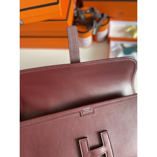 Hermes Jige 29cm swift calfskin clutch bag