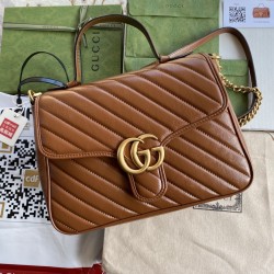 Gucci GG Marmont small top handle bag size: 27 x 19 x 10.5cm