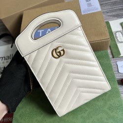 Gucci GG Marmont top handle mini bag  Size:W14cm x H23cm x D4.5cm