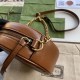Gucci GG Marmont mini round shoulder bag size: 18.5 x 18.5 x 6.5cm