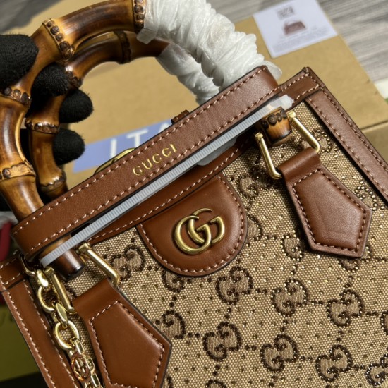 Gucci Diana mini tote bag Size:20 x 16 x 10cm