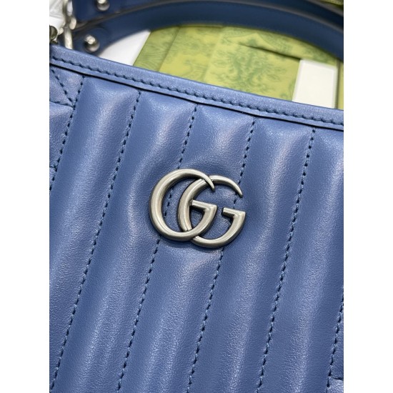 Gucci GG Marmont small tote bag size: 26.5 x 19 x 11cm