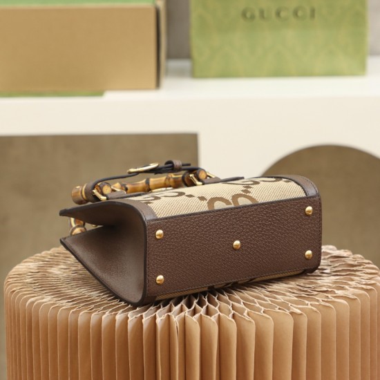 Gucci Diana jumbo GG Mini tote bag size: 20 x 16 x 10cm
