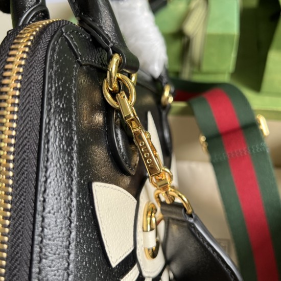 adidas x Gucci Horsebit 1955 mini bag  size: W20cm x H19.5cm x W7.5cm