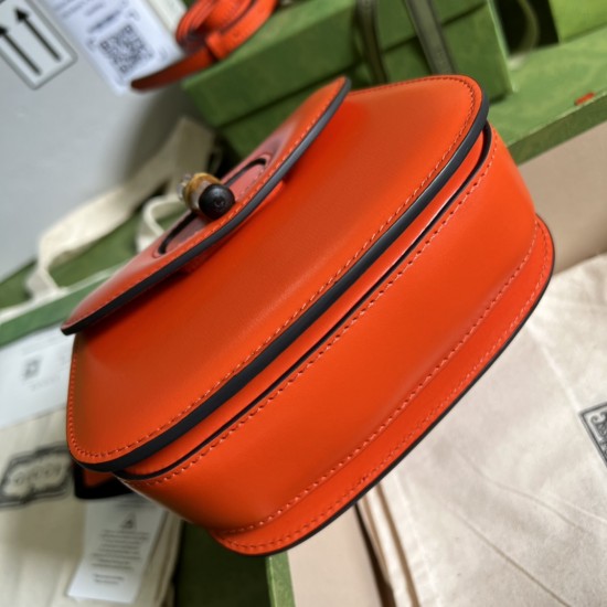 Gucci Bamboo 1947 mini top handle bag  size: W17cm x H12cm x D7.5cm