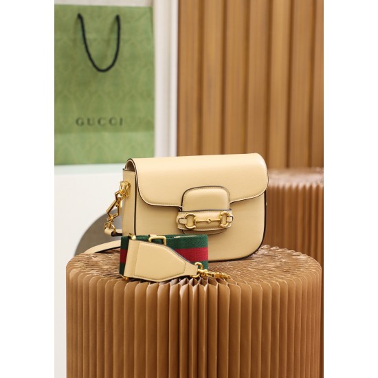 Gucci Horsebit 1955 mini bag size: W20.5cm x H14.5cm x D5.5cm