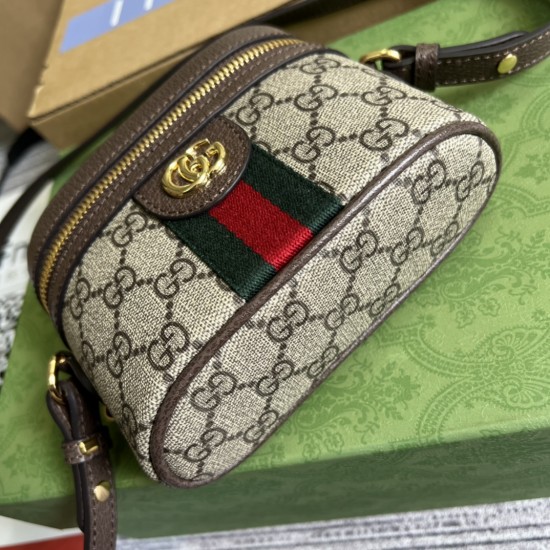 Gucci Ophidia GG top handle mini bag Size:15.5 x 10.5 x 5.5cm