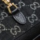 Gucci Jackie 1961 lamé mini bag size: 19 x 13 x 3cm