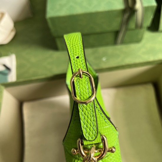 Gucci Jackie 1961 lizard mini bag  size: W19cm x H13cm x D3cm