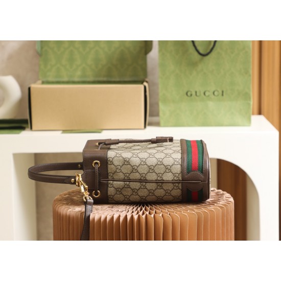 Gucci Ophidia small GG bucket bag size: W20.5cm x H26cm x D11cm