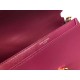 YSL CASSANDRA MEDIUM CHAIN BAG IN SMOOTH LEATHER Size22 X 16,5 X 5,5 CM