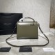 YSL CASSANDRA Suede Briefcase Size: 24.5×20×11.5cm