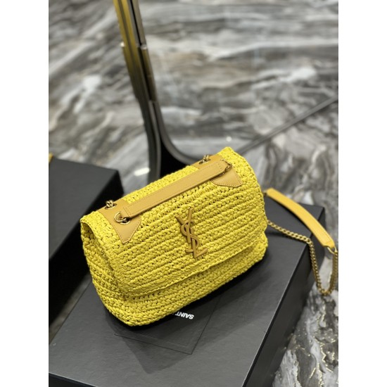 YSL Niki knitted bag Size: 21 X 16 X 7,5 CM