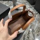 YSL MANHATTAN NANO SHOPPING BAG IN BOX SAINT LAURENT LEATHER Size:21 X 16 X 9 CM