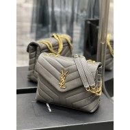 YSL LOULOU 25CM SMALL CHAIN BAG IN QUILTED 