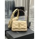 YSL LE57 HOBO BAG IN QUILTED LAMBSKIN Size:24 X 18 X 5.5 CM