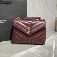 YSL LOULOU 25CM SMALL CHAIN BAG IN QUILTED 