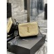 YSL LOU CAMERA BAG IN QUILTED LEATHER Size: 23 X 16 X 6 CM